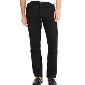 Men's Polo Ralph Lauren Straight Jeans 650 Black Size 36x30 Denim Pants Mid Rise